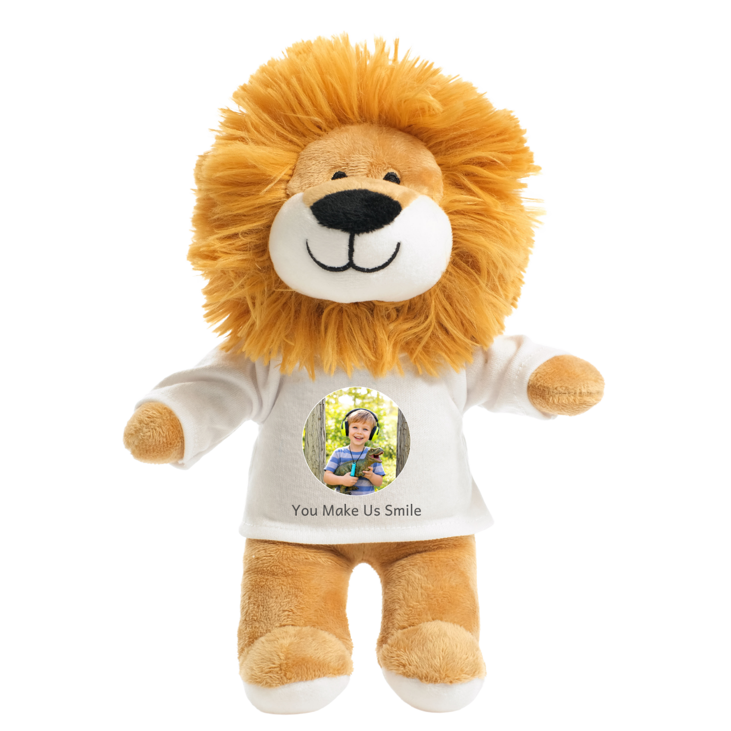 Personalised photo bear with printed picture